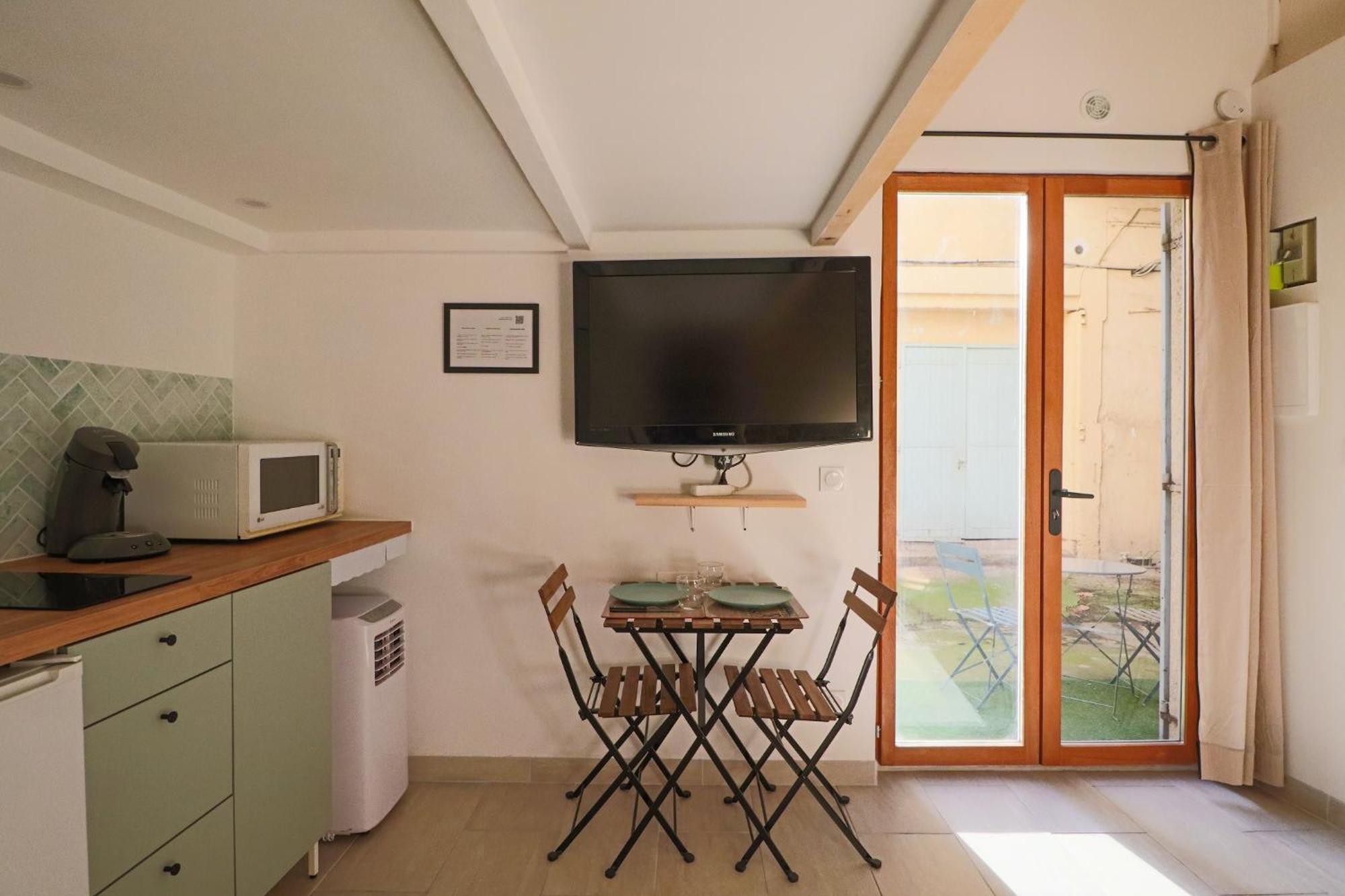 Studio Climatise Mezzanine Avec Parking Montpellier Exterior foto